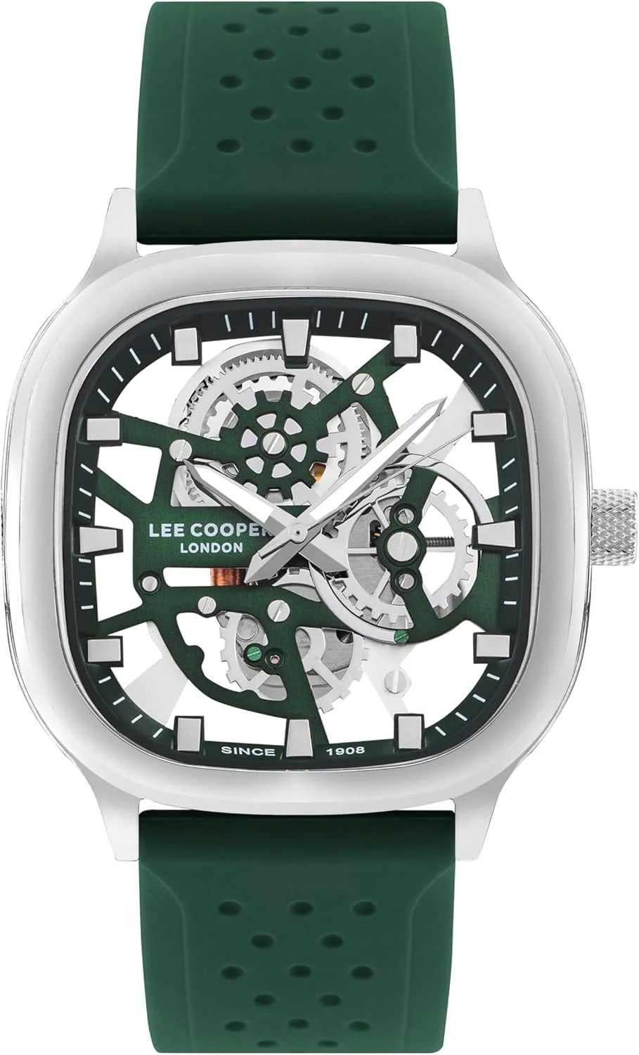 Lee Cooper London Skeleton Dial Watch