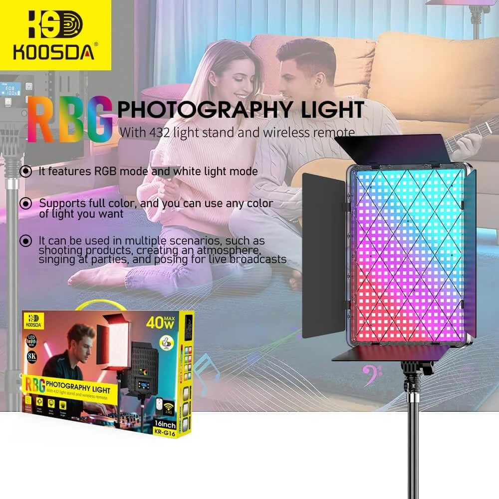 KOOSDA - RGB Photography Light ©