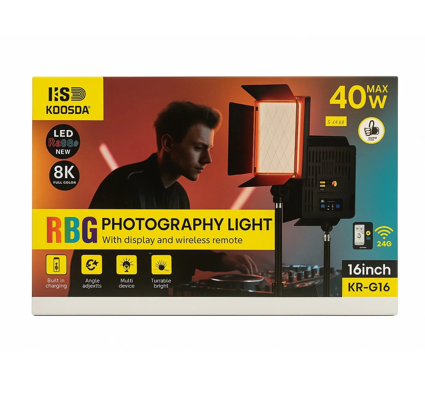 KOOSDA - RGB Photography Light ©