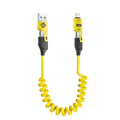 Coiled 4-in-1 Charging Cable